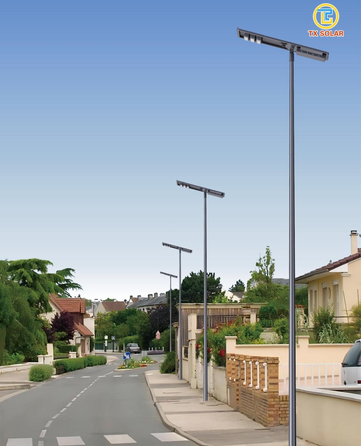 Solar Street Light met voëlarresteerders