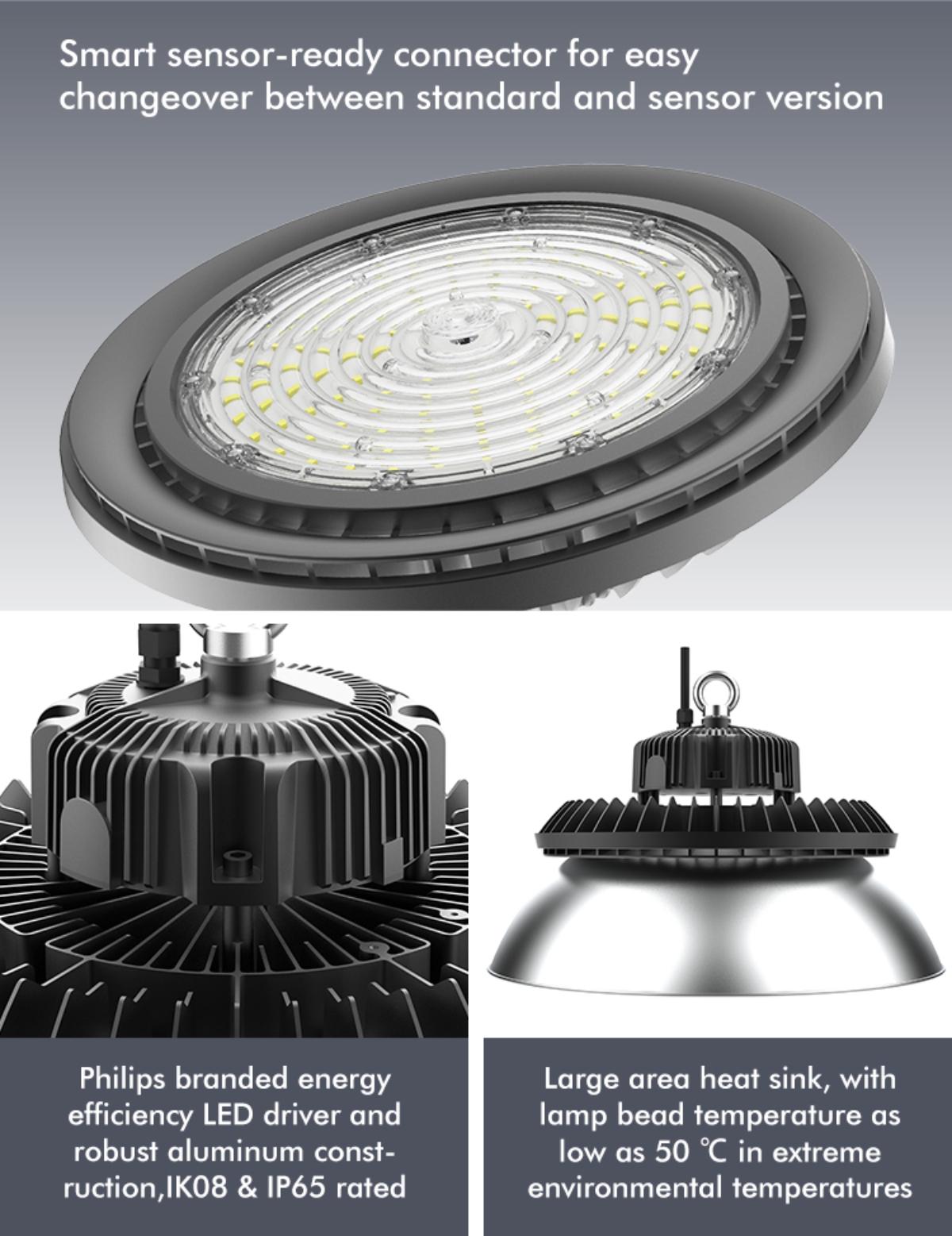 UFO LED mining lights