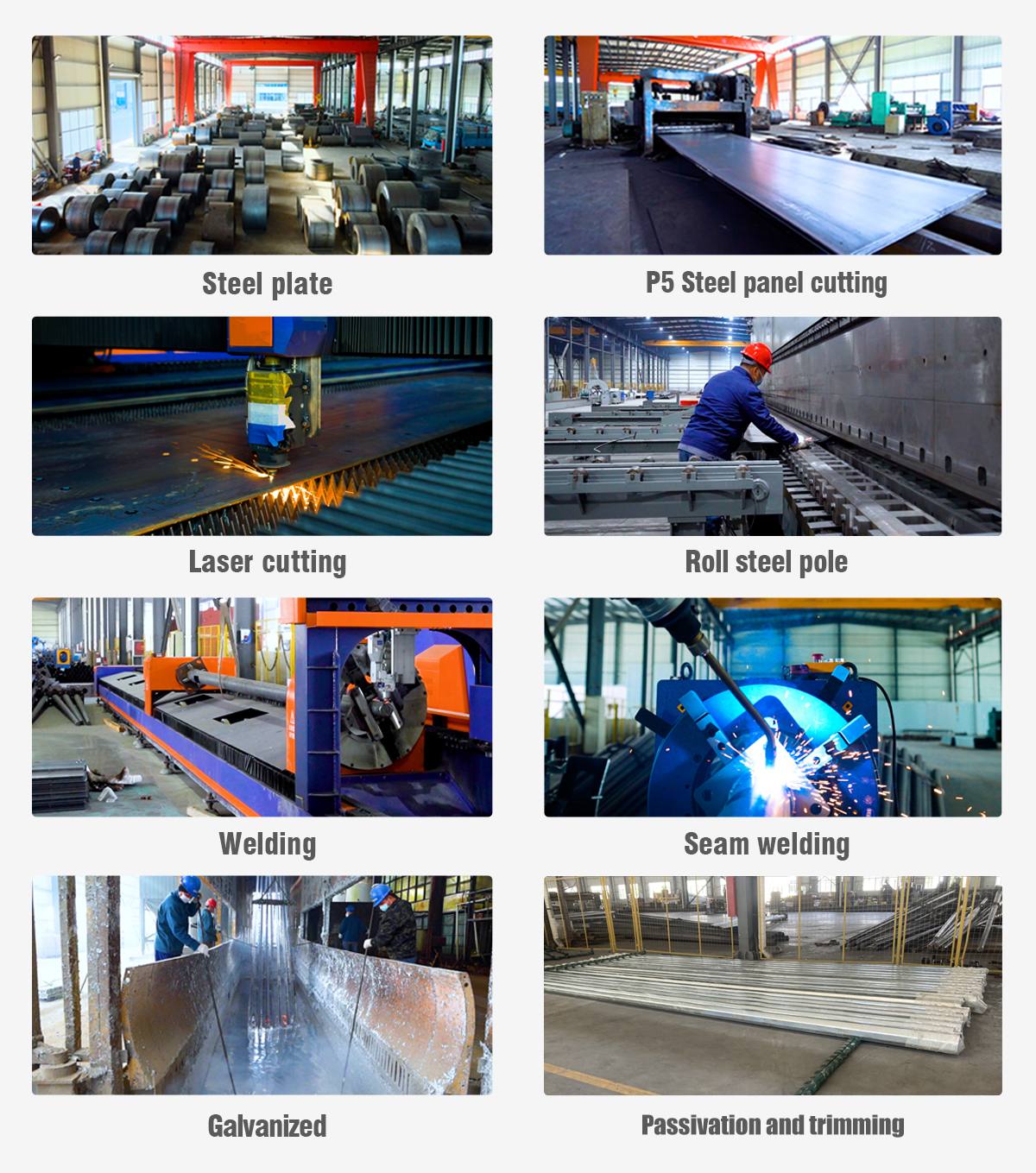 Overhead Electric Pole Manufacturing Process